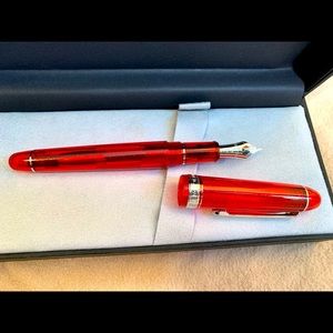 Platinum 3776 Fountain Pen Carnelian Soft Fine